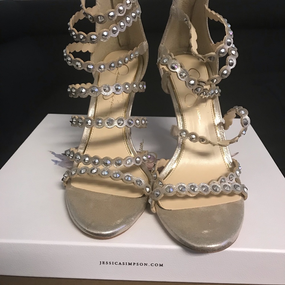 Jessica Simpson strapped sandals